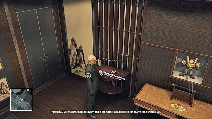 Place the cigarettes here - Murdering Yuki Yamazaki | Hokkaido - Hokkaido: Situs Inversus - Hitman Game Guide