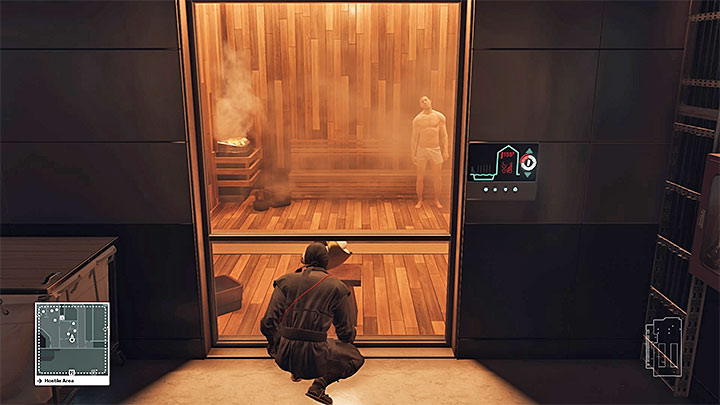 Use the panel in the sauna and wait until Yuki appears - Murdering both targets without changing your outfit | Hokkaido - Hokkaido: Situs Inversus - Hitman Game Guide