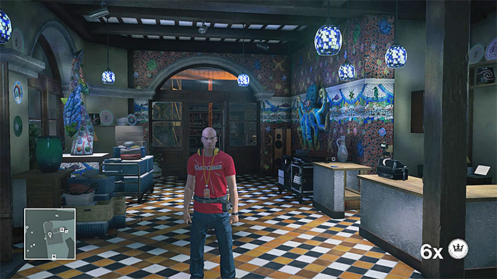 The SFX guy outfit - Disguises and important items | Sapienza: The Icon - Summer Episode - Sapienza: The Icon - Hitman Game Guide