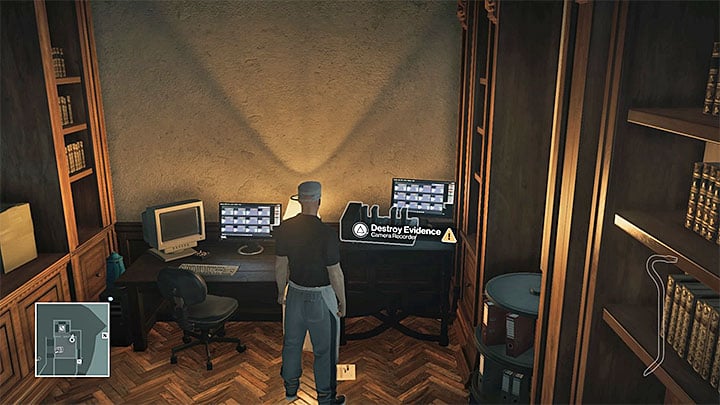 The security room is at level 6 - Exploration of the movie set | Sapienza: The Icon - Summer Episode - Sapienza: The Icon - Hitman Game Guide