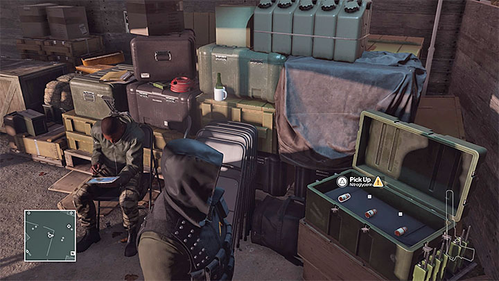 There are three bottles of nitroglycerin in the orchard - Important items | Colorado - Colorado: Freedom Fighters - Hitman Game Guide