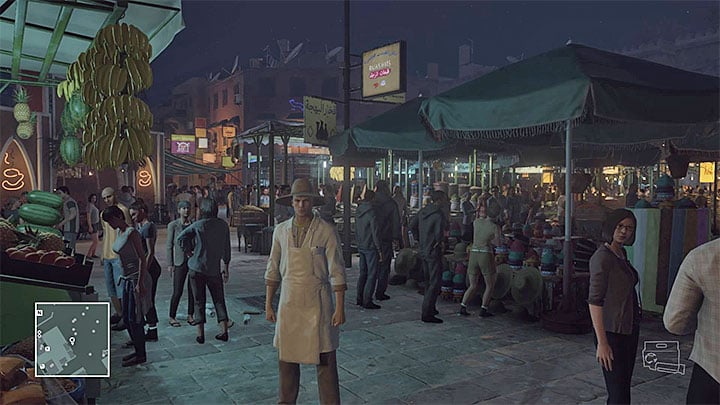 Food vendors disguise - Disguises and important items | Marrakesh: A House Built on Sand - Summer Episode - Marrakesh: A House Built on Sand - Hitman Game Guide