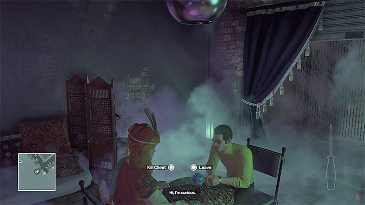 Kill Mendola using the crystal ball, after the icon appears - Murdering Matthieu Mendola | Marrakesh: A House Built on Sand - Summer Episode - Marrakesh: A House Built on Sand - Hitman Game Guide
