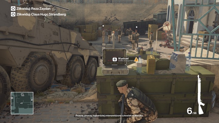 Activate APC gun when both targets appear in the courtyard - Marrakesh | Achievements / Trophies - Achievements / Trophies - Hitman Game Guide