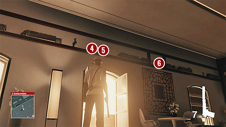 Statues 4-6: south part of the apartment - Bangkok | Achievements / Trophies - Achievements / Trophies - Hitman Game Guide