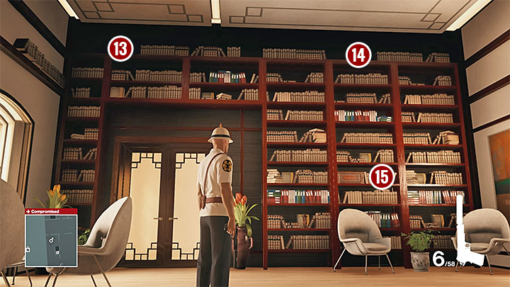 Statues 13-15: north-west part of the apartment - Bangkok | Achievements / Trophies - Achievements / Trophies - Hitman Game Guide