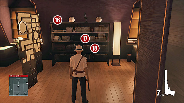 Statues 16-18: Reach the higher level of the apartment (level 5) and investigate one of the rooms in the west - Bangkok | Achievements / Trophies - Achievements / Trophies - Hitman Game Guide