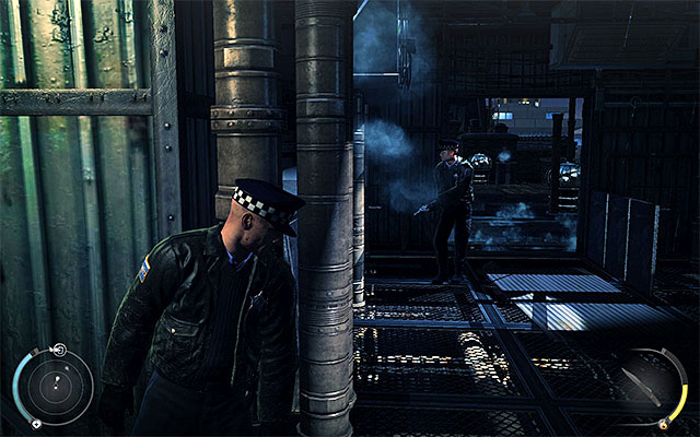 The next goal is to reach the door leading to the adjacent residential building but, if course, youll encounter several policemen on your way - Pigeon coop | 4: Run For Your Life - 4: Run For Your Life - Hitman: Absolution Game Guide