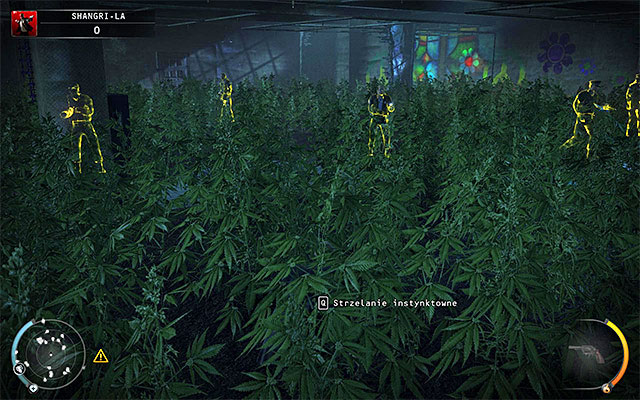 Crossing the marijuana field might be a bit problematic - Shangri-La - Evading the police | 4: Run For Your Life - 4: Run For Your Life - Hitman: Absolution Game Guide
