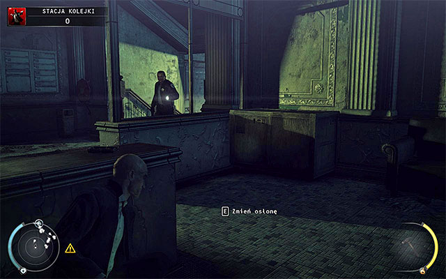 A much better idea is to head to the left door - Train station - Getting to train station | 4: Run For Your Life - 4: Run For Your Life - Hitman: Absolution Game Guide