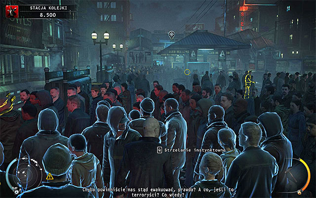 Move to the end of the platform visible in a distance - Train station - Restarting train signals | 4: Run For Your Life - 4: Run For Your Life - Hitman: Absolution Game Guide
