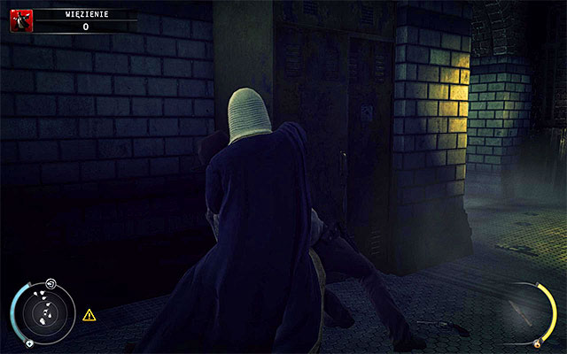 Stop after reaching the first group of enemies - Hope policemen - Prison | 15: Skurkys Law - 15: Skurkys Law - Hitman: Absolution Game Guide