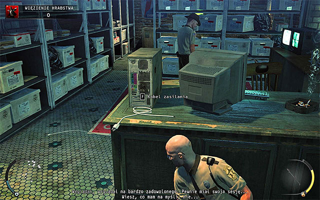 Turn left and head to the stairs - County jail | 16: Operation Sledgehammer - 16: Operation Sledgehammer - Hitman: Absolution Game Guide