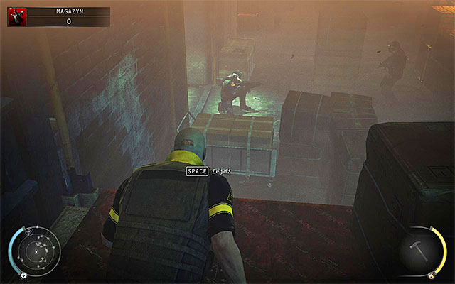 The second part of the main part of the warehouse is occupied by large group of enemies - Burn | 16: Operation Sledgehammer - 16: Operation Sledgehammer - Hitman: Absolution Game Guide