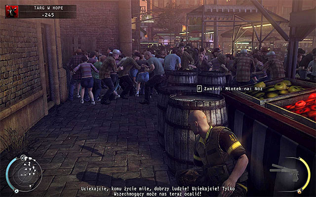 I recommend doing a first stop at the place shown on the above screen - Hope Fair | 16: Operation Sledgehammer - 16: Operation Sledgehammer - Hitman: Absolution Game Guide