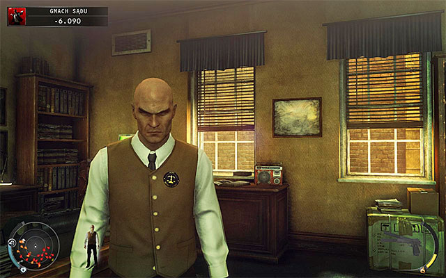 Court usher disguise can be obtained in the Courthouse stage - 15: Skurkys Law - p. 1 | Challenges - Challenges - Hitman: Absolution Game Guide