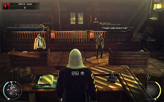 Hide judges body and take his gavel - 15: Skurkys Law - p. 2 | Challenges - Challenges - Hitman: Absolution Game Guide