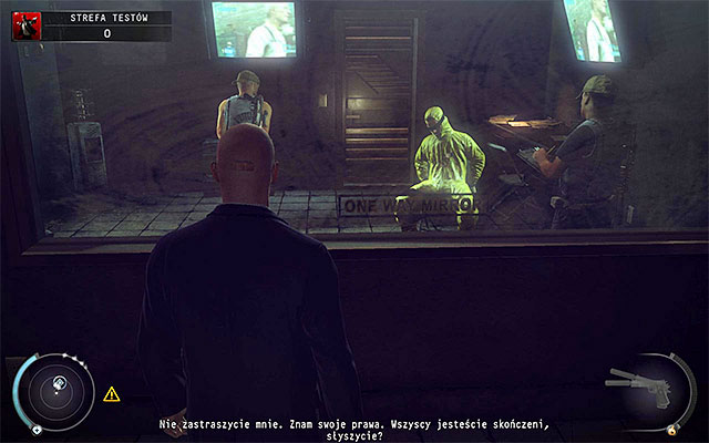 Move straight ahead - Test Facility - Accessing the test facility | 12: Death Factory - 12: Death Factory - Hitman: Absolution Game Guide