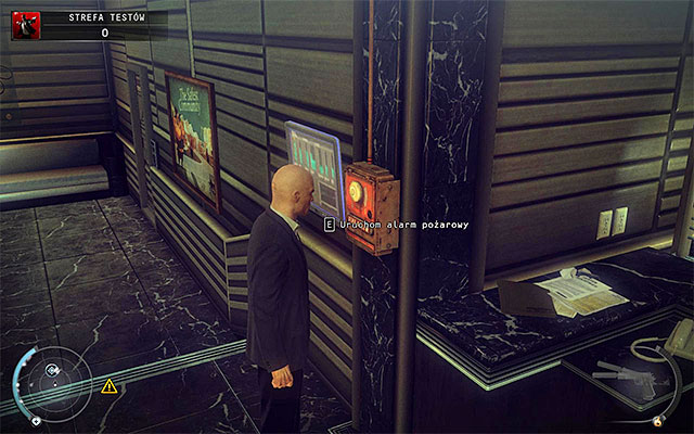 Another option is to distract guards and this is a better idea because you will not risk too much nor use Instinct - Test Facility - Accessing the test facility | 12: Death Factory - 12: Death Factory - Hitman: Absolution Game Guide