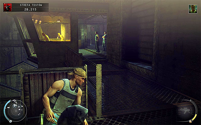 The main room in previously mentioned buildings in the test facility is a control room shown on the above screen - Test Facility - Exploring the test facility | 12: Death Factory - 12: Death Factory - Hitman: Absolution Game Guide