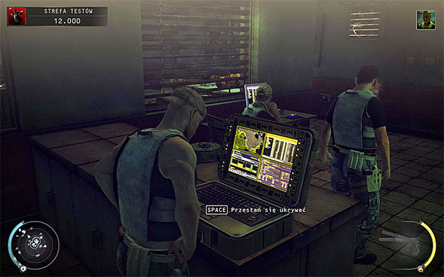 Security system terminal can be found in one of rooms under the main security rooms - Test Facility - Disabling the security system | 12: Death Factory - 12: Death Factory - Hitman: Absolution Game Guide