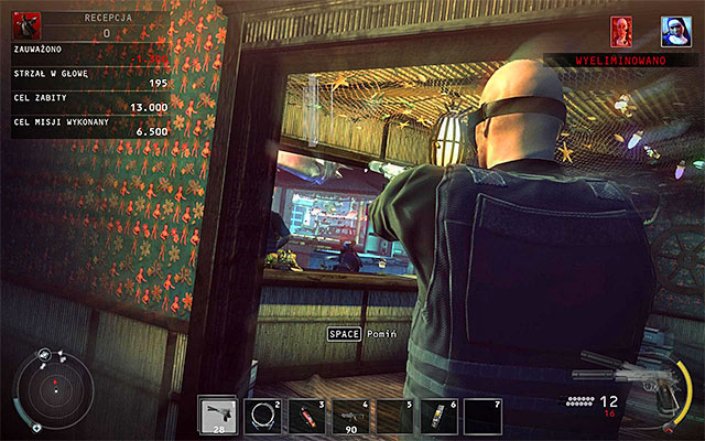 Dijana Radoncic is patrolling the entire area - Reception - Murdering Dijana and Agnija Radoncic | 14: Attack of the Saints - 14: Attack of the Saints - Hitman: Absolution Game Guide