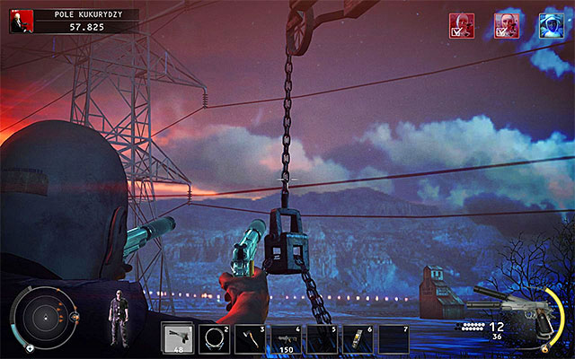 Once youve used the ladder youll find yourself standing in front of a crane - Cornfield - Murdering LaSandra Dixon | 14: Attack of the Saints - 14: Attack of the Saints - Hitman: Absolution Game Guide