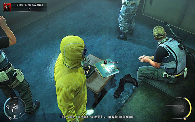 The second evidence can be obtained in the Decontamination stage - 12: Death Factory - p. 1 | Challenges - Challenges - Hitman: Absolution Game Guide