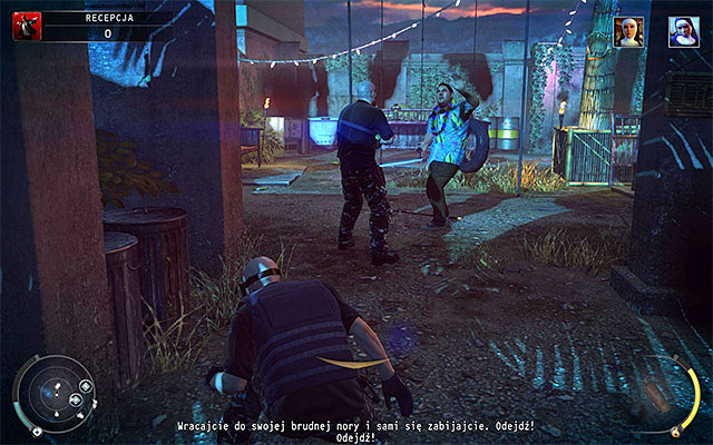 The second civilian (motels owner) can be found close to the reception building in the Reception stage - 14: Attack of the Saints | Challenges - Challenges - Hitman: Absolution Game Guide