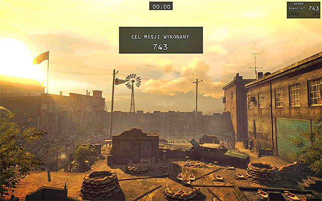 Keep shooting, helping yourself with point shooting each time you see several targets - Gun Shop - Winning the shooting range contest | 8: Birdies Gift - 8: Birdies Gift - Hitman: Absolution Game Guide