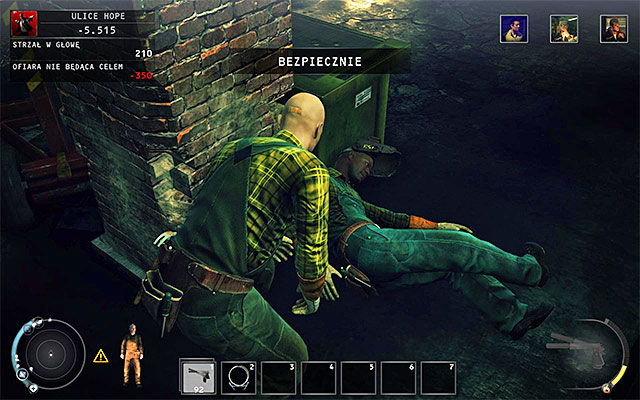 Other available clothes are mechanic disguise and Hope plumber disguise - Streets of Hope - Exploring the town | 9: Shaving Lenny - 9: Shaving Lenny - Hitman: Absolution Game Guide