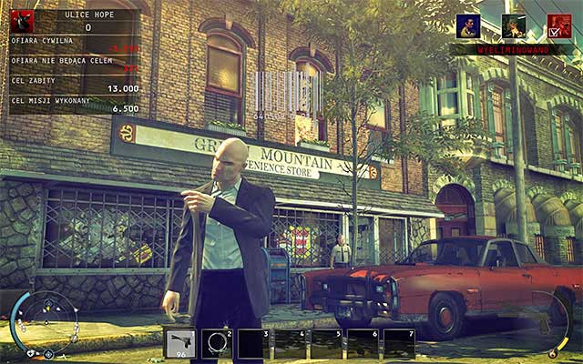 Another way of getting rid of Tyler is using the remote explosives locate on the first floor - Streets of Hope - Murdering Tyler Colvin | 9: Shaving Lenny - 9: Shaving Lenny - Hitman: Absolution Game Guide