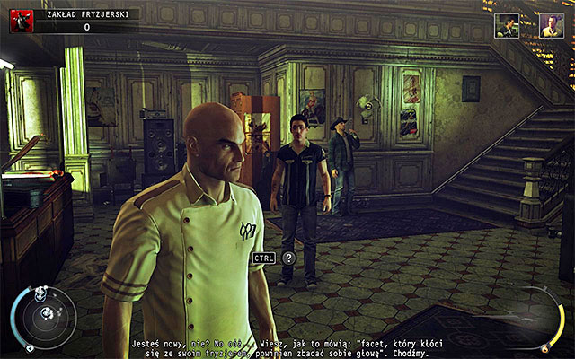 After putting on barber disguise, just approach Lenny - Barbershop - Neutralizing Lenny | 9: Shaving Lenny - 9: Shaving Lenny - Hitman: Absolution Game Guide