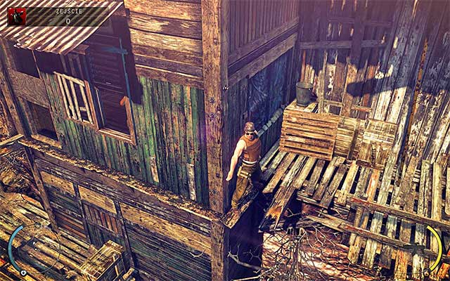 Follow the very linear path, descending and reaching a ladder after few moments - Descent - Getting into mines | 11: Dexter Industries - 11: Dexter Industries - Hitman: Absolution Game Guide