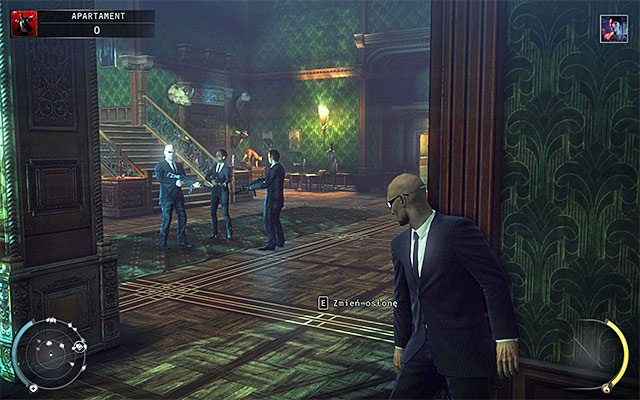Another of easier accessible rooms on the ground floor is the one with the elevator with murdered sushi delivery boy (screen above) - Penthouse - Exploring the penthouse | 18: Blackwater Park - 18: Blackwater Park - Hitman: Absolution Game Guide