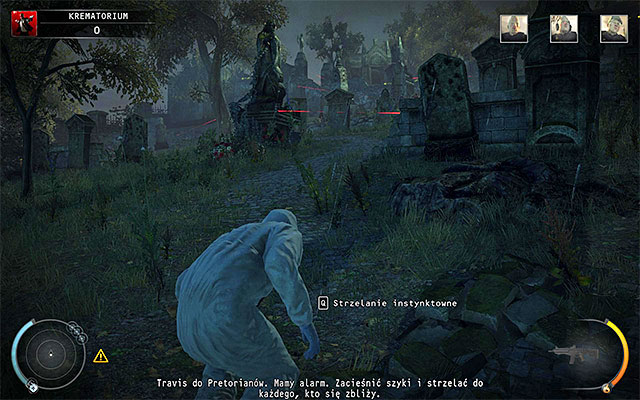 Praetorians which you have to eliminate are Jack Aegis, Carey Scutum and John Hoplon - The Crematorium | 20: Absolution - 20: Absolution - Hitman: Absolution Game Guide