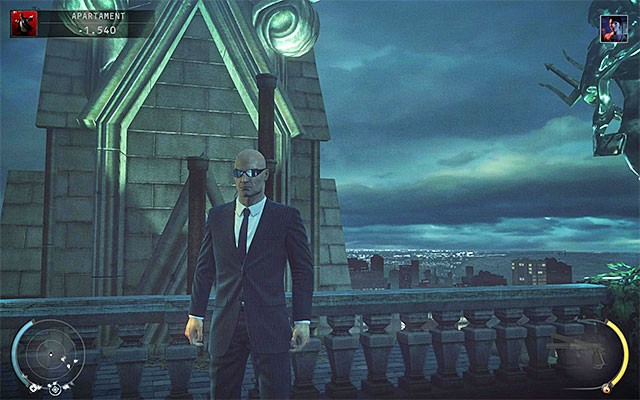 Blackwater bodyguard disguise can be obtained in the Penthouse stage - 18: Blackwater Park - p. 1 | Challenges - Challenges - Hitman: Absolution Game Guide