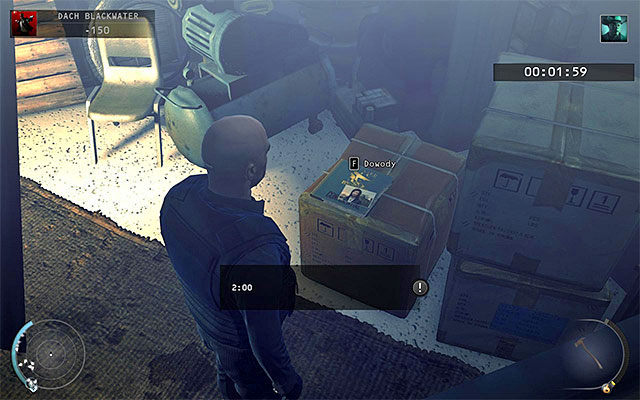 The only evidence available in the nineteenth game mission is located in the locked room on the higher roof - 19: Countdown | Challenges - Challenges - Hitman: Absolution Game Guide