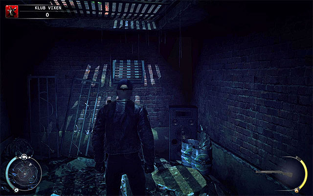The second method is walking through ventilation tunnels - The Vixen Club - Getting inside the club | 5: Hunter and Hunted - 5: Hunter and Hunted - Hitman: Absolution Game Guide