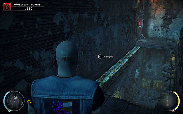 Use the previously mentioned stairs in order to get to one of upper floors - Derelict Building | 5: Hunter and Hunted - 5: Hunter and Hunted - Hitman: Absolution Game Guide