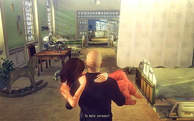 Start moving on very linear path, crossing subsequent corridors and rooms of orphanage - Victorias Ward | 6: Rosewood - 6: Rosewood - Hitman: Absolution Game Guide