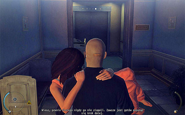 After the bandits walk away, go to the elevator and wait for a cut-scene - Victorias Ward | 6: Rosewood - 6: Rosewood - Hitman: Absolution Game Guide