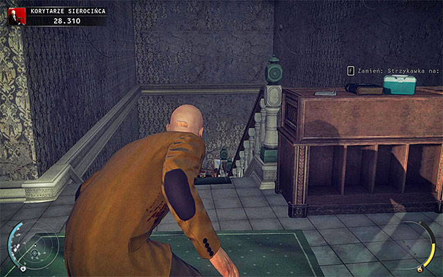 Another method of getting to the orphanage ground floor is to use the staircase located right from the starting place (the elevator shaft) - Orphanage Halls - Exploring the first floor of the orphanage | 6: Rosewood - 6: Rosewood - Hitman: Absolution Game Guide