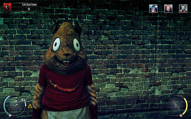 Chipmunk costume is a hidden disguise and the only opportunity to get it occurs in Chinese New Year stage - 5: Hunter and Hunted - p. 1 | Challenges - Challenges - Hitman: Absolution Game Guide