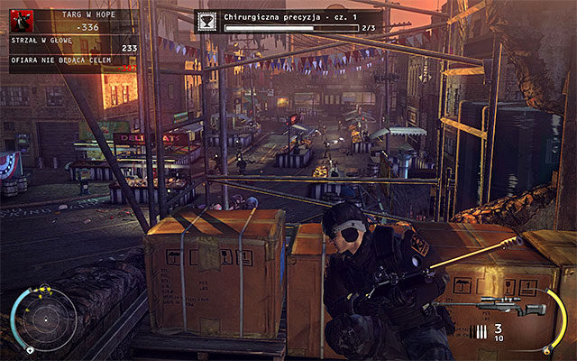 Except of exceptional cases, where enemies hunt Hitman from the very beginning, they are usually neutral attitude to you - Opponents alertness levels | Tips - Tips - Hitman: Absolution Game Guide