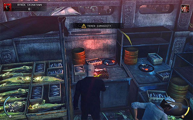 A poison youre looking for is fugu fish and note that it is watched by one of market vendors - Chinatown square - Poisoning the King of Chinatown | 2: The King of Chinatown - 2: The King of Chinatown - Hitman: Absolution Game Guide