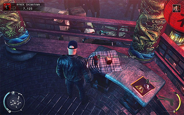 Another variant is poisoning coffee and it is more complicated because a coffee mug is located in the fenced area - Chinatown square - Poisoning the King of Chinatown | 2: The King of Chinatown - 2: The King of Chinatown - Hitman: Absolution Game Guide