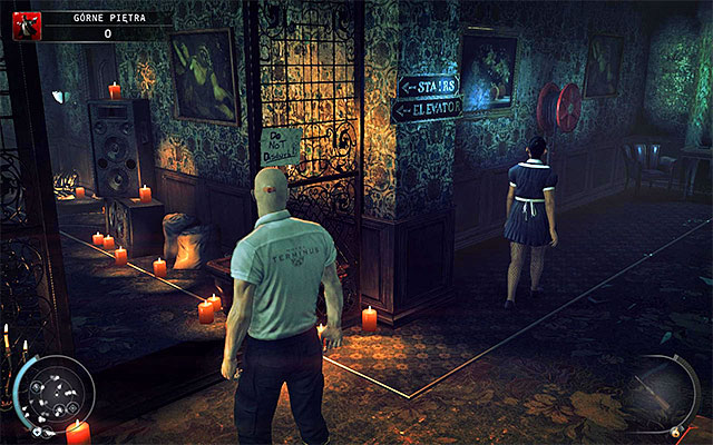 The last possible method is using the fire stairs - Upper floors - Getting to the eighth floor | 3: Terminus - 3: Terminus - Hitman: Absolution Game Guide