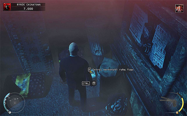 First we should recall that in the second mission fugu fish found on one of stalls is a poison - 2: The King of Chinatown | Challenges - Challenges - Hitman: Absolution Game Guide