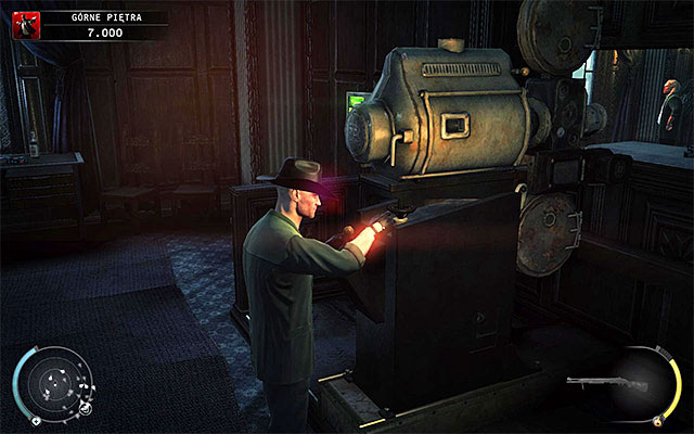 A projector is located in a small room with two enemies on eighth floor - 3: Terminus | Challenges - Challenges - Hitman: Absolution Game Guide